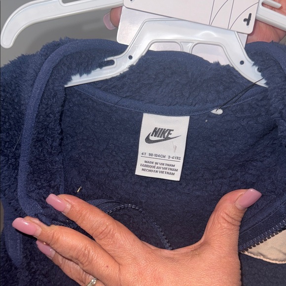 Nike Navy and Beige Baby Vest Set - Picture 2 of 3